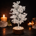 Premium Clear Quartz Crystal Tree (300 beads) - Energy Healing & Manifestation Decor