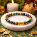 Divine Money Magnet Bracelet - Wealth , Abundance & Financial Stability Crystal Bracelet (8mm)