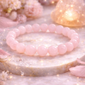 Rose Quartz Healing Bracelet ( Love & Positivity )