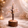 Rose Quartz Healing Tree ( Love & Positive Energy Crystal Decor )