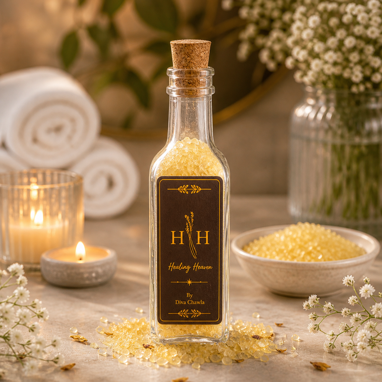 Sacred Aura Cleansing Bath Salt - Negativity Release Ritual