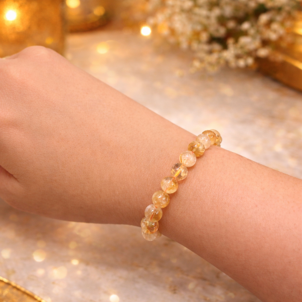 Honey Citrine Abundance Bracelet