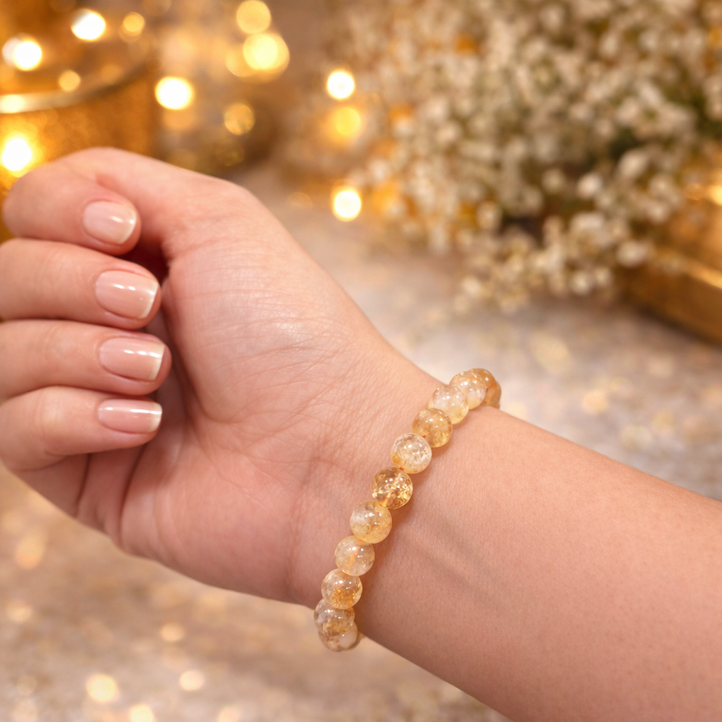 Honey Citrine Abundance Bracelet