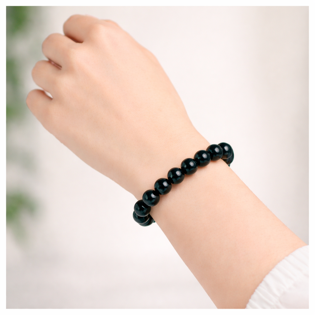 Power Shield Black Tourmaline Protection Bracelet (8mm)