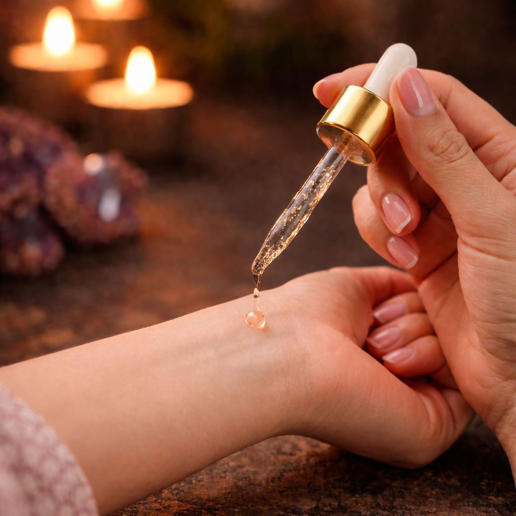 Divine Aura Cleansing Oil – Energy Protection & Negative Energy Removal Elixir