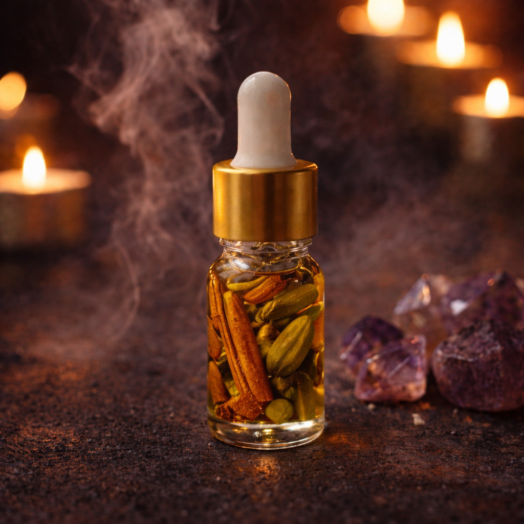 Divine Aura Cleansing Oil – Energy Protection & Negative Energy Removal Elixir