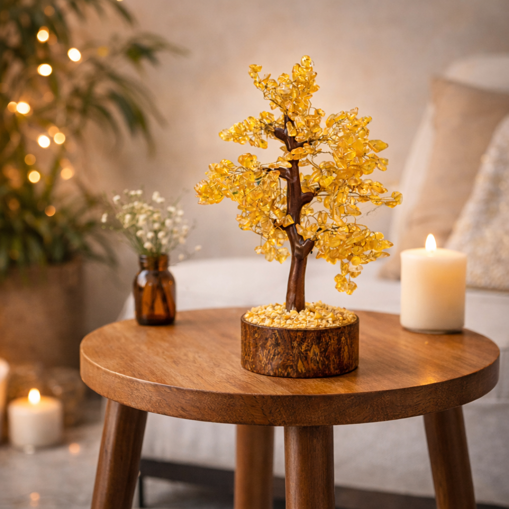 Citrine Crystal Tree - Abundance & Positive Energy